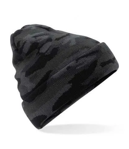 Camo Cuffed Beanie