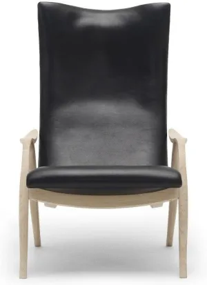 Carl Hansen Fh429 Signature Chair, Oiled Oak/Black Leather