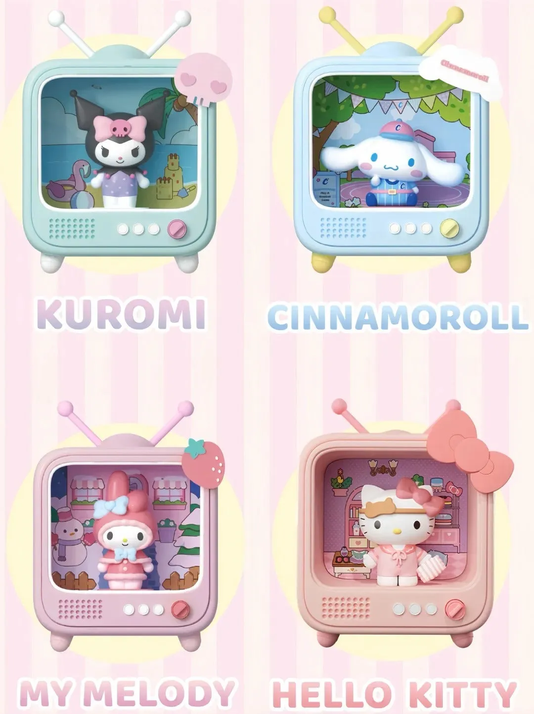 Cartoon TV Channel Luminous Ornaments