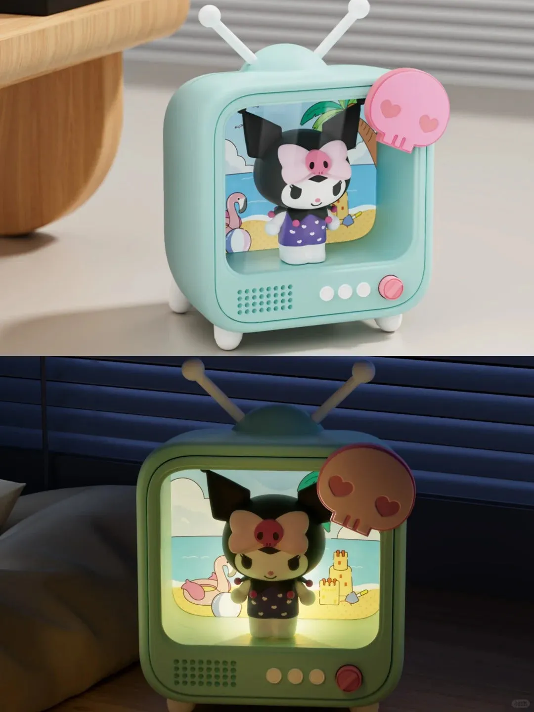 Cartoon TV Channel Luminous Ornaments
