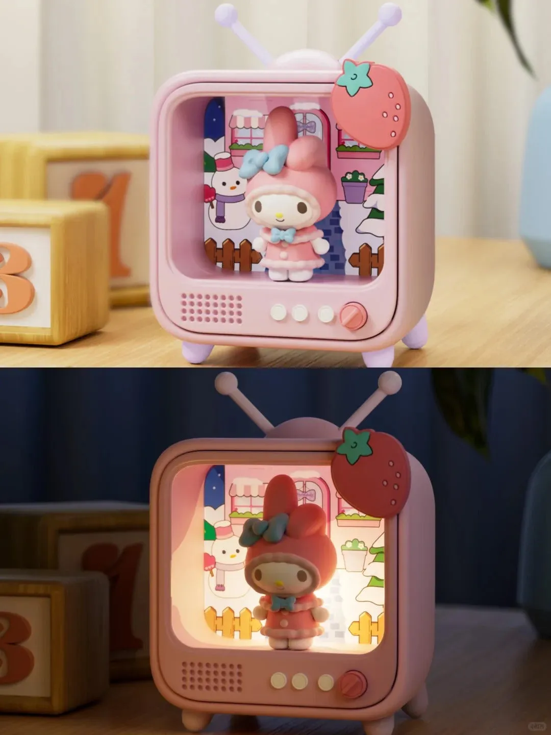 Cartoon TV Channel Luminous Ornaments
