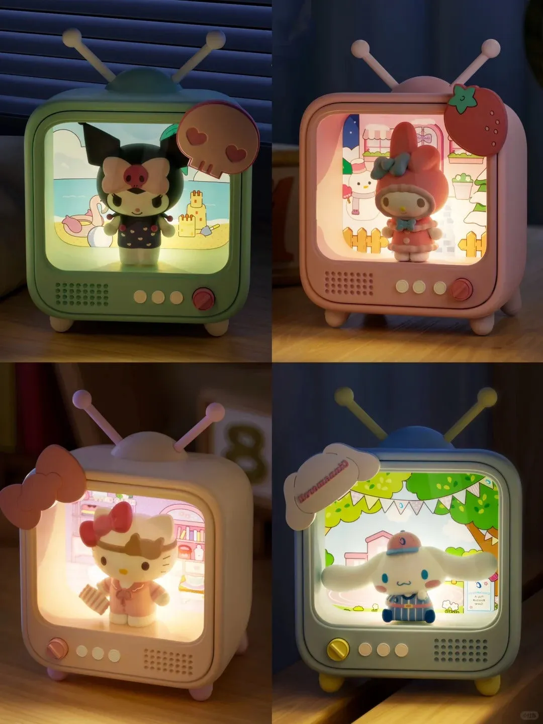 Cartoon TV Channel Luminous Ornaments