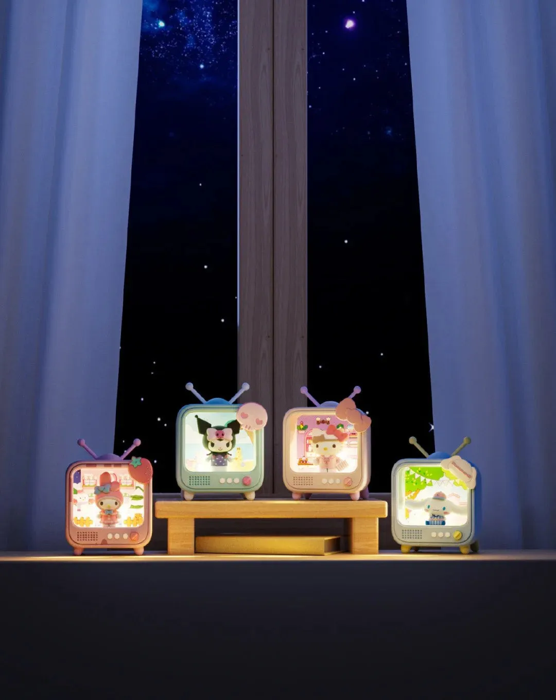 Cartoon TV Channel Luminous Ornaments