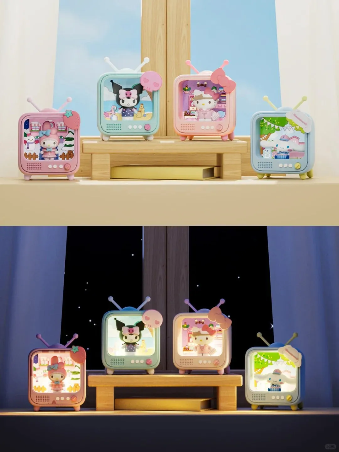 Cartoon TV Channel Luminous Ornaments