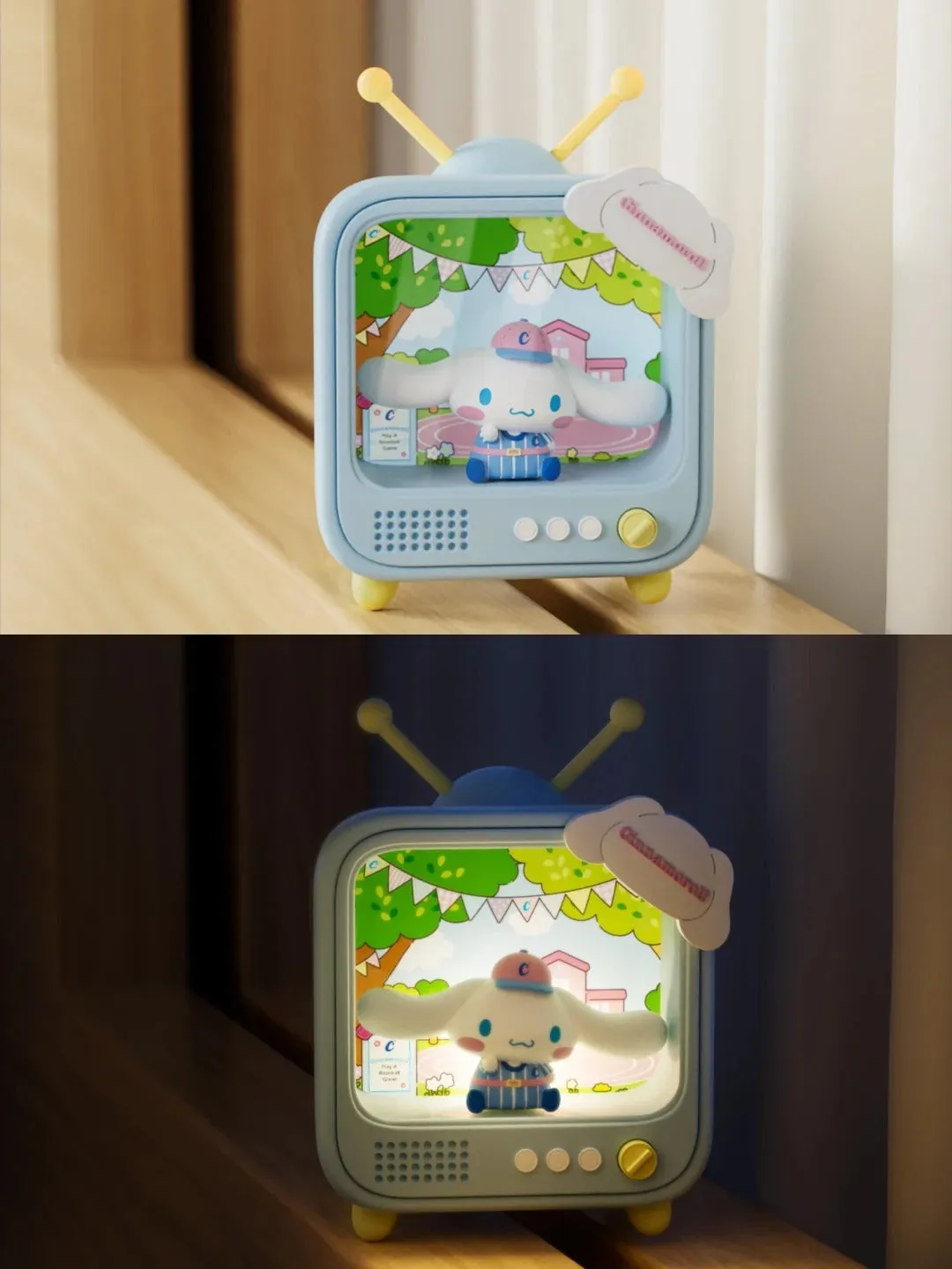 Cartoon TV Channel Luminous Ornaments