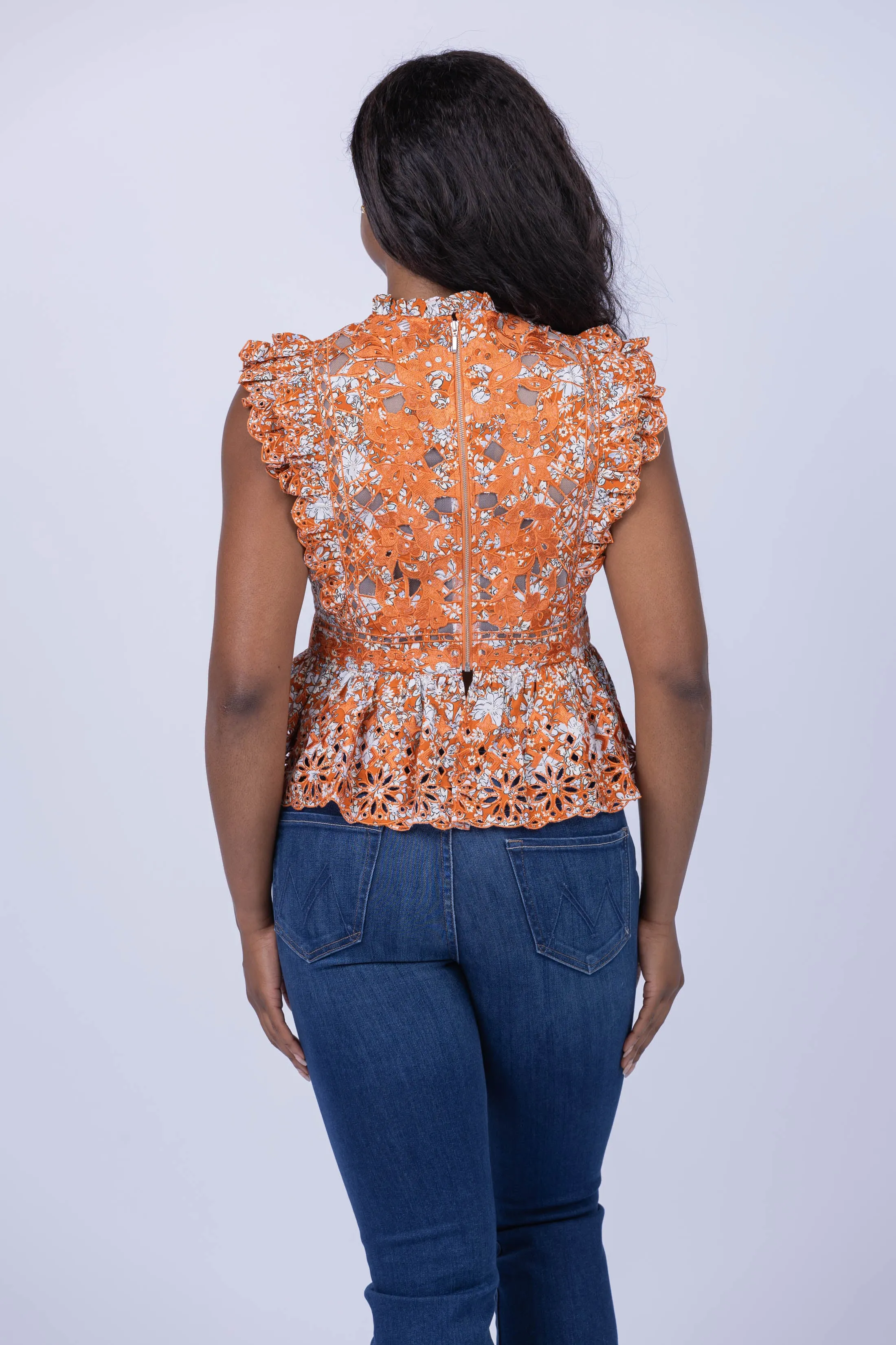 Christy Lynn Carolina Top in Amber Beaudet