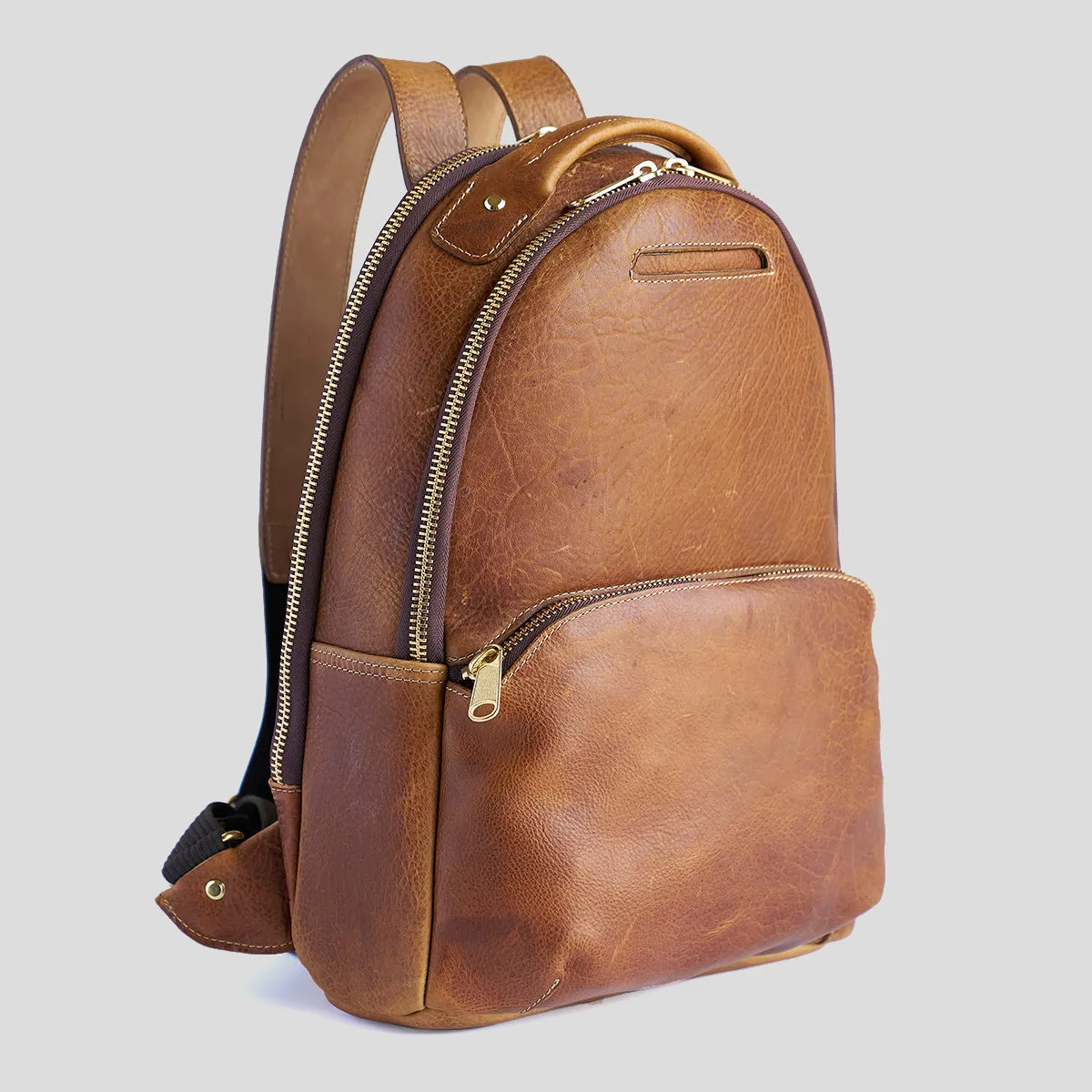 Clark Backpack No. 952  | LE Bison Natural x2