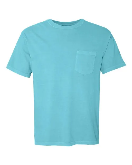 Comfort Colors Garment-Dyed Heavyweight Pocket T-Shirt 6030 Khaki
