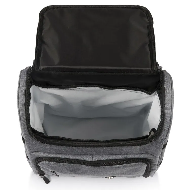 Commuter Travel Backpack Cooler, Heathered Gray