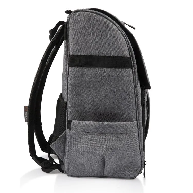 Commuter Travel Backpack Cooler, Heathered Gray