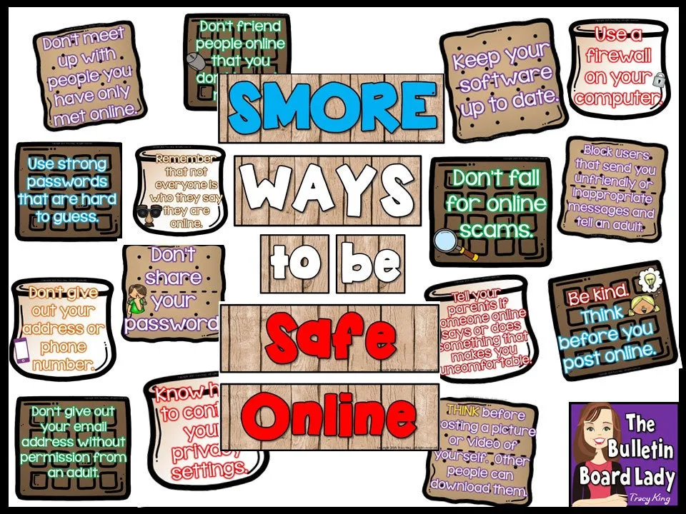 Computer Lab Decor BUNDLE - Camping Theme