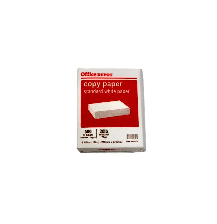 Copy Paper, Ream