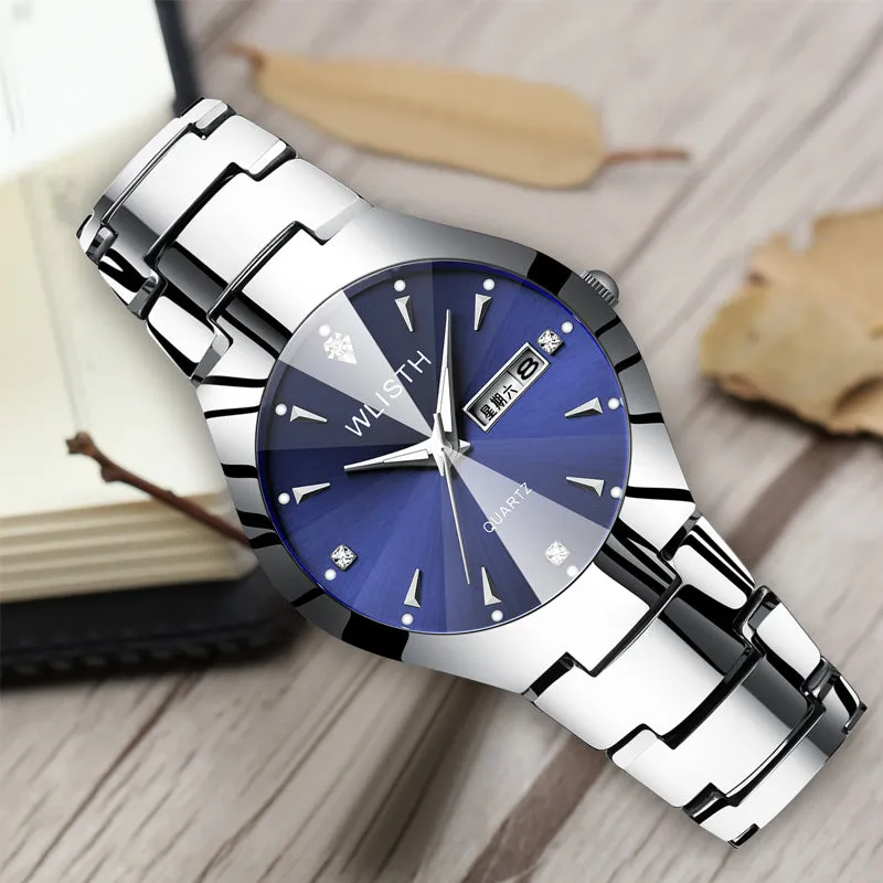 Couples luminous waterproof watch W11Q8353