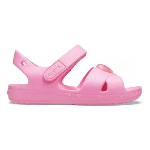 Crocs sandalo da bambina Classic Cross Strap Sandal K 206245-669 rosa