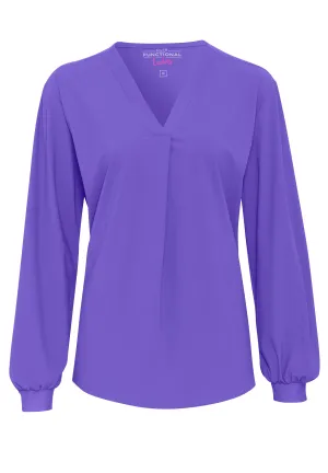 D91350-91313 - Functional Tunika Bluse - violett
