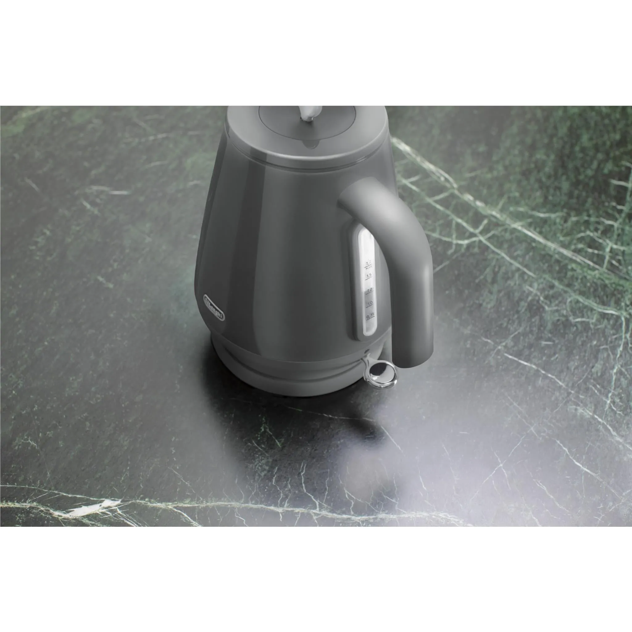 De'Longhi Eclettica 1.7L Kettle (Graceful Grey)