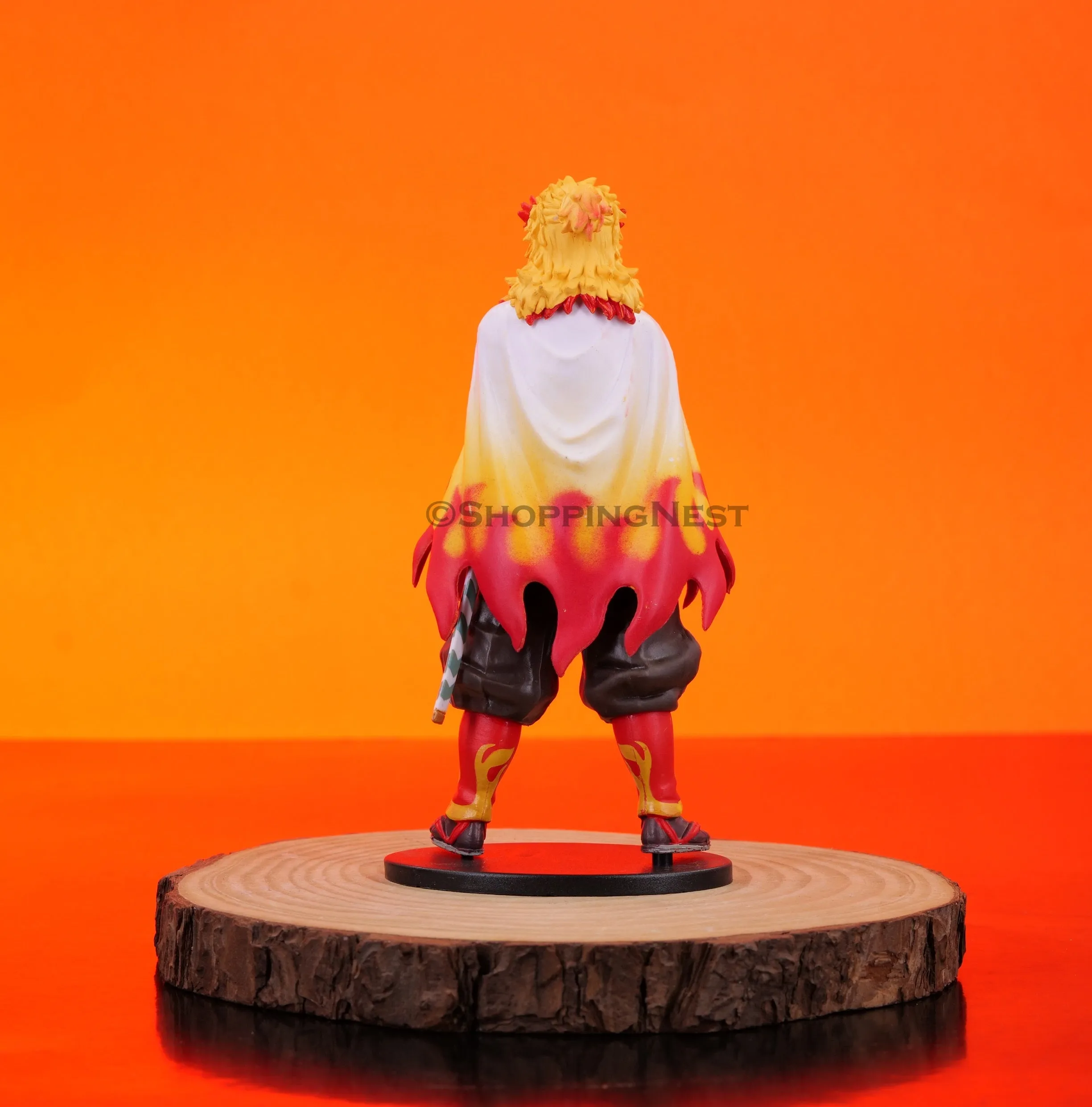 Demon Slayer Rengoku Kyojuro Flame Hashira Action Figure PVC | 16 Cms |