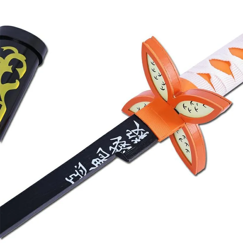Demon Slayer Shinobu Kocho Nichirin Wooden Blade Katana for Cosplay Wooden Sword (105 Cms)