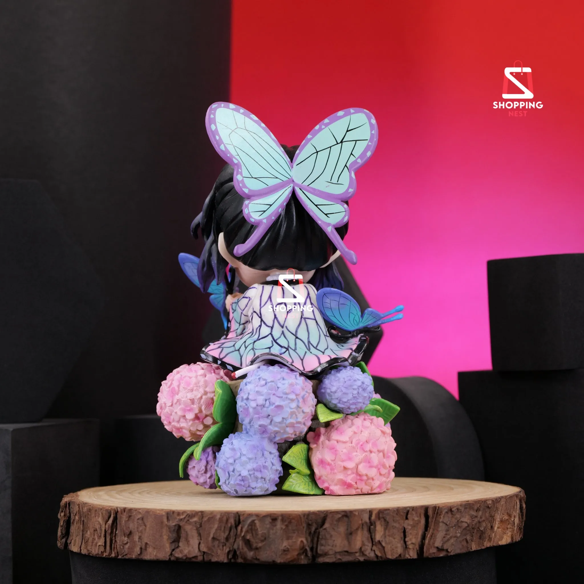 Demon Slayer | Shinobu  Kochou Cute Mini Action Figure  | 16 Cms |