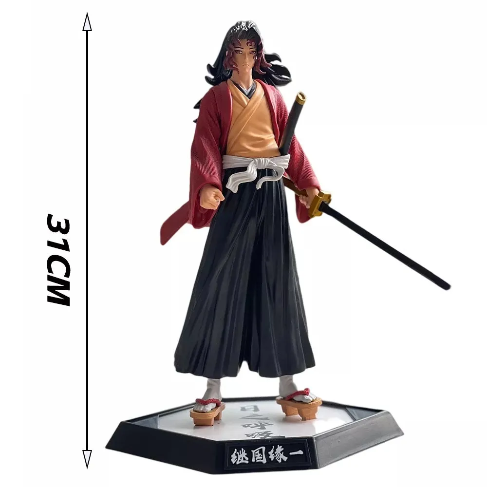 Demon Slayer Tsugikuni Yoriichi Upper Rank 6 Demon Action Figure | 31 Cms |