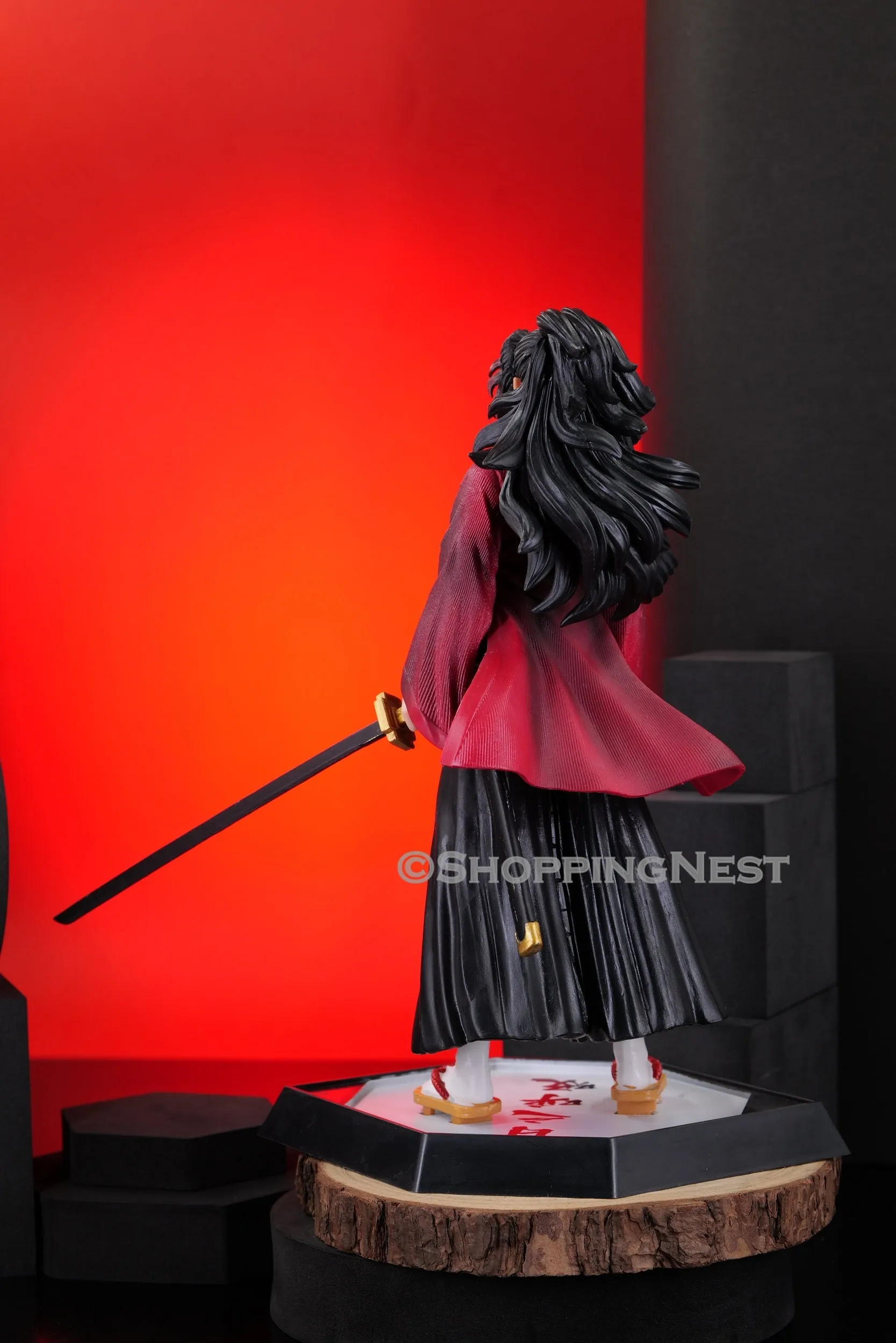 Demon Slayer Tsugikuni Yoriichi Upper Rank 6 Demon Action Figure | 31 Cms |