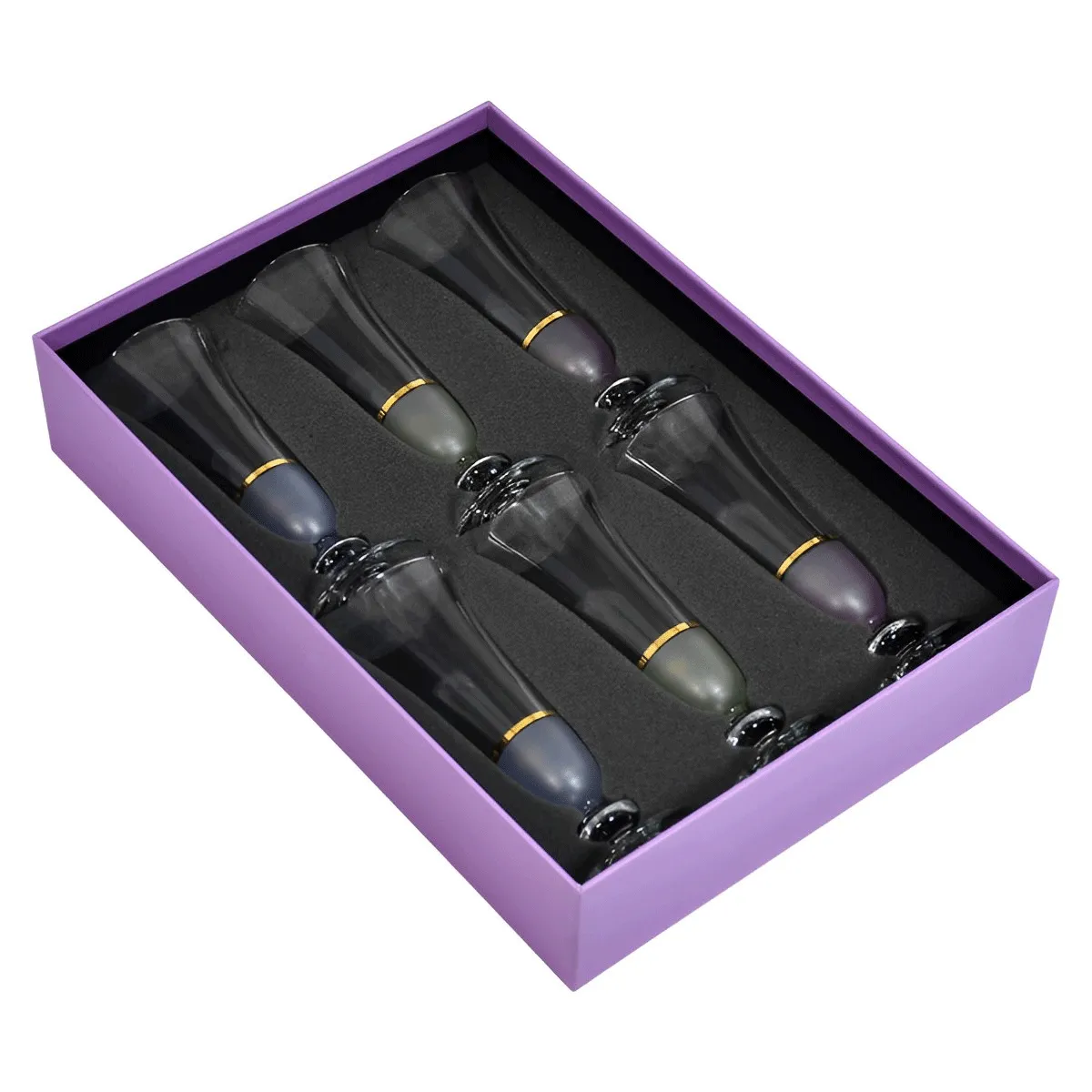 Dimlaj Luminous Set Of 6pcs Goblet Stems