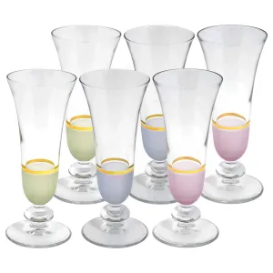 Dimlaj Luminous Set Of 6pcs Goblet Stems