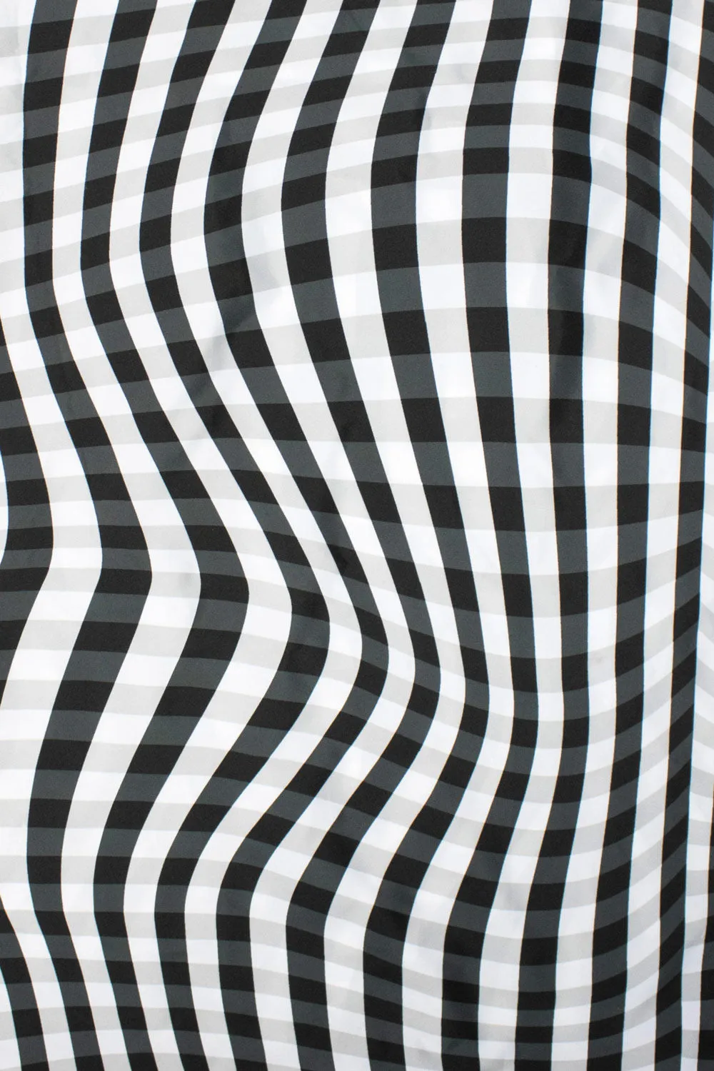 Distorted Gingham | Extra Large Reusable Bag