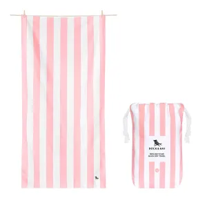 Dock & Bay Quick Dry Towel: Malibu Pink