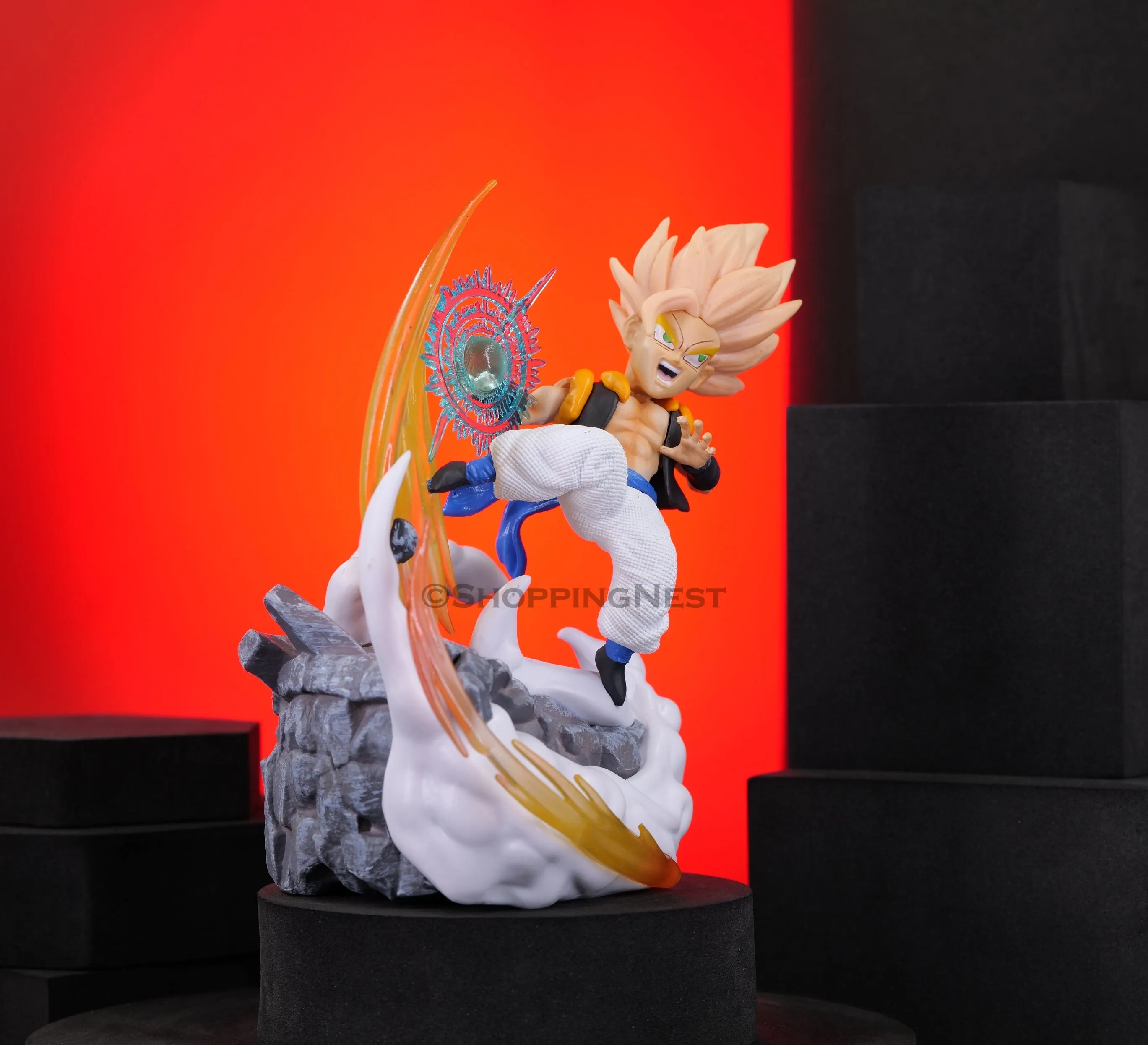 Dragon Ball Z Anime Gotenks Action Figure Figurine  Collectible | 16 CM |