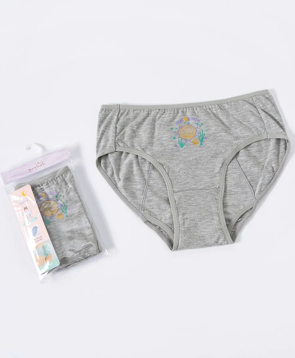 Dream Seashells Sanitary Midi Panties