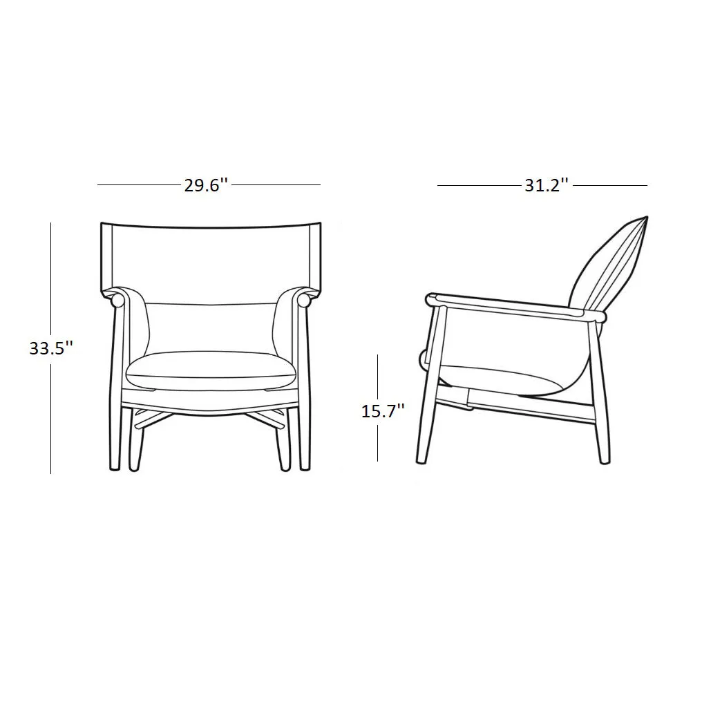E015 Embrace Lounge Chair