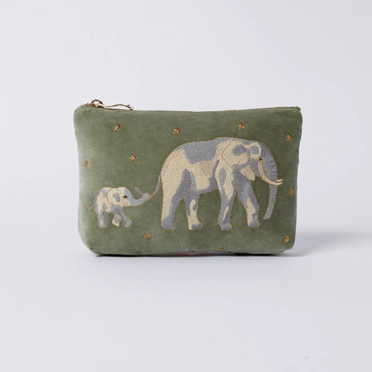 Elephant Conservation Makeup Bag