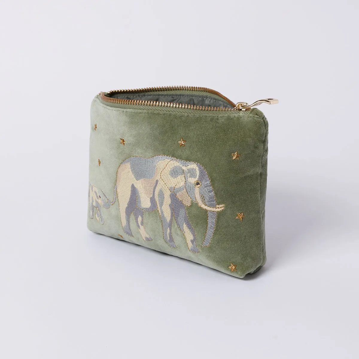 Elephant Conservation Makeup Bag
