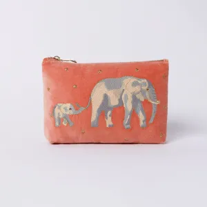 Elephant Conservation Makeup Bag