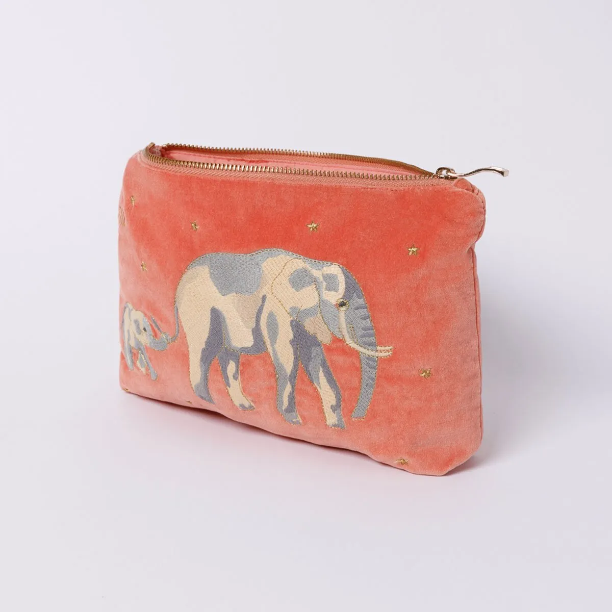 Elephant Conservation Makeup Bag