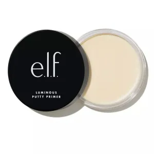 e.l.f, Luminous Putty Primer, Skin Perfecting, Lightweight, Silky, Long Lasting, Hydrates, Creates a Smooth Base, Illuminates, Plumps, Infused with hyaluronic acid and vegan collagen, 0.74 Oz