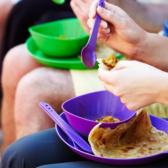 Ellipse Camping Bowl - Purple