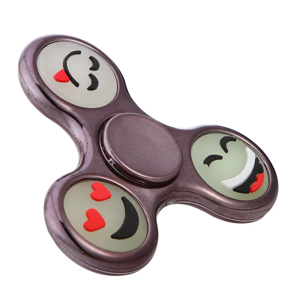 Emoji Theme Luminous Fidget Spinner