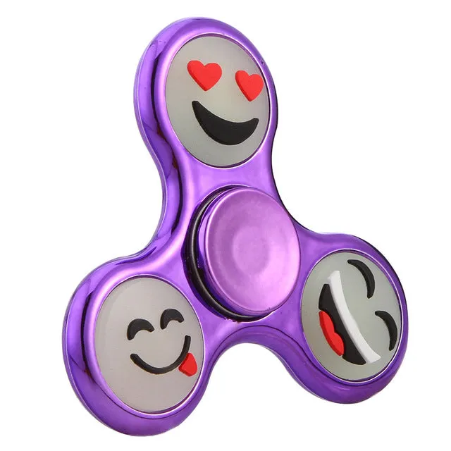 Emoji Theme Luminous Fidget Spinner