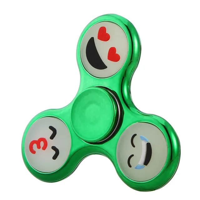Emoji Theme Luminous Fidget Spinner