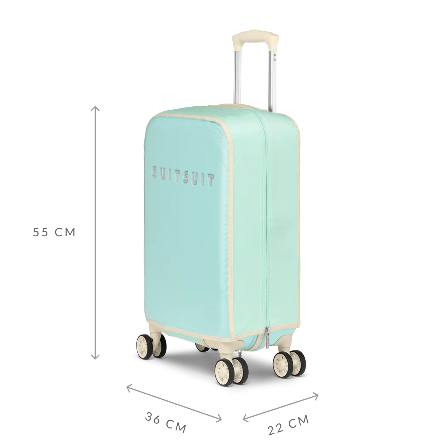 Fabulous Fifties - Luminous Mint - Beschermhoes (55 cm)