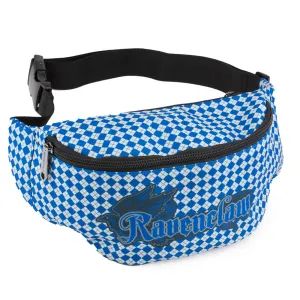 Fanny Pack - Harry Potter Ravenclaw Eagle with Shield Argyle Gray Blue