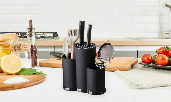 Fine Living - Multi-Functional Utensil Holder