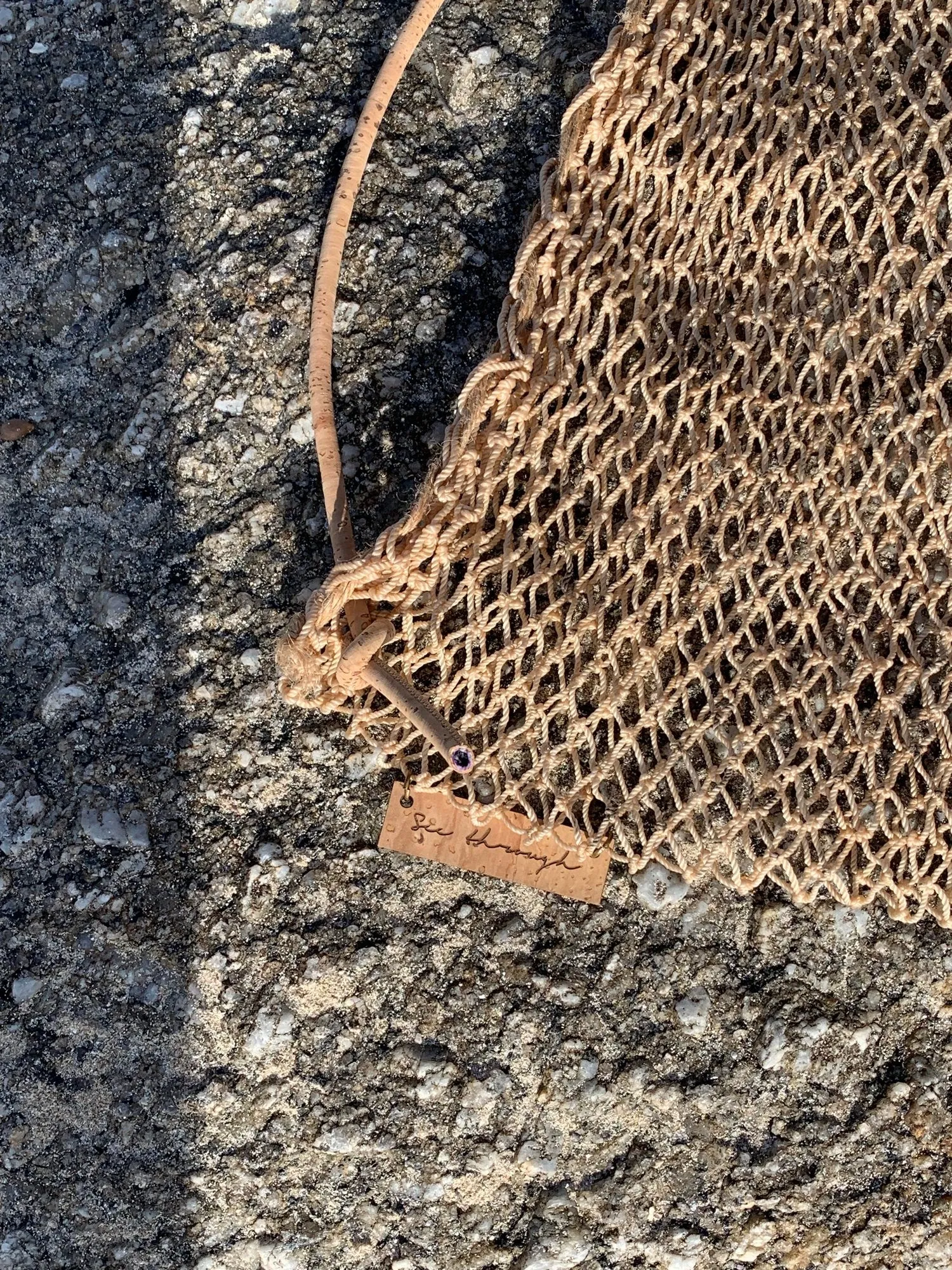 Fishnet bag |  Fringe