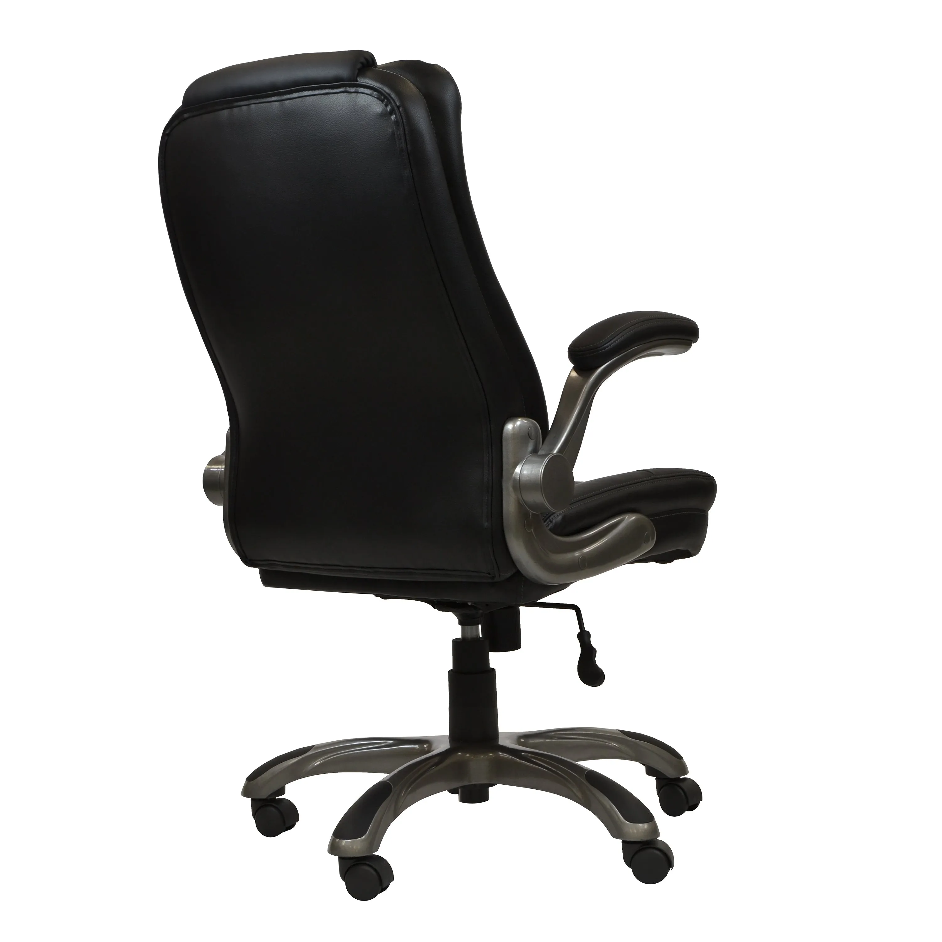 Flex Executive Office Chair with Flip-up Arms - Black
