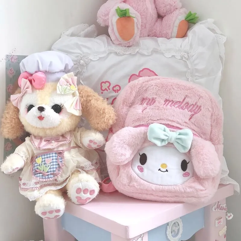 Fluffy Melo Mini Backpack