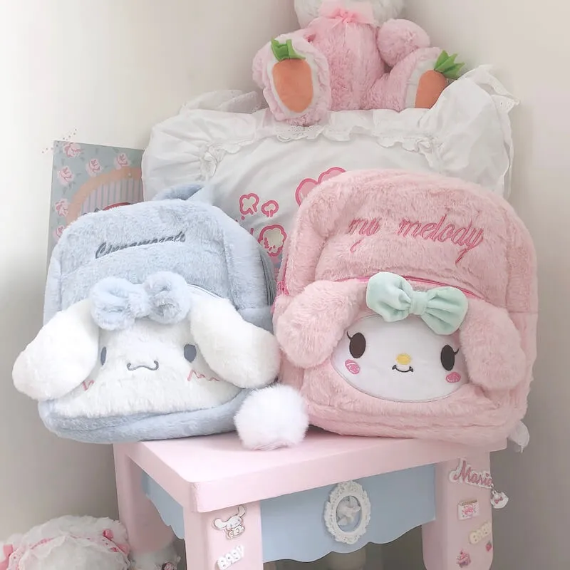Fluffy Melo Mini Backpack