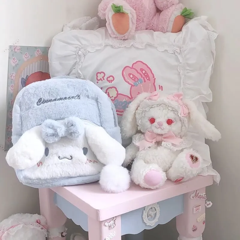 Fluffy Melo Mini Backpack