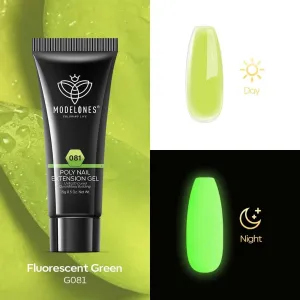Fluorescent Green - Luminous Poly Nail Gel  (15g)